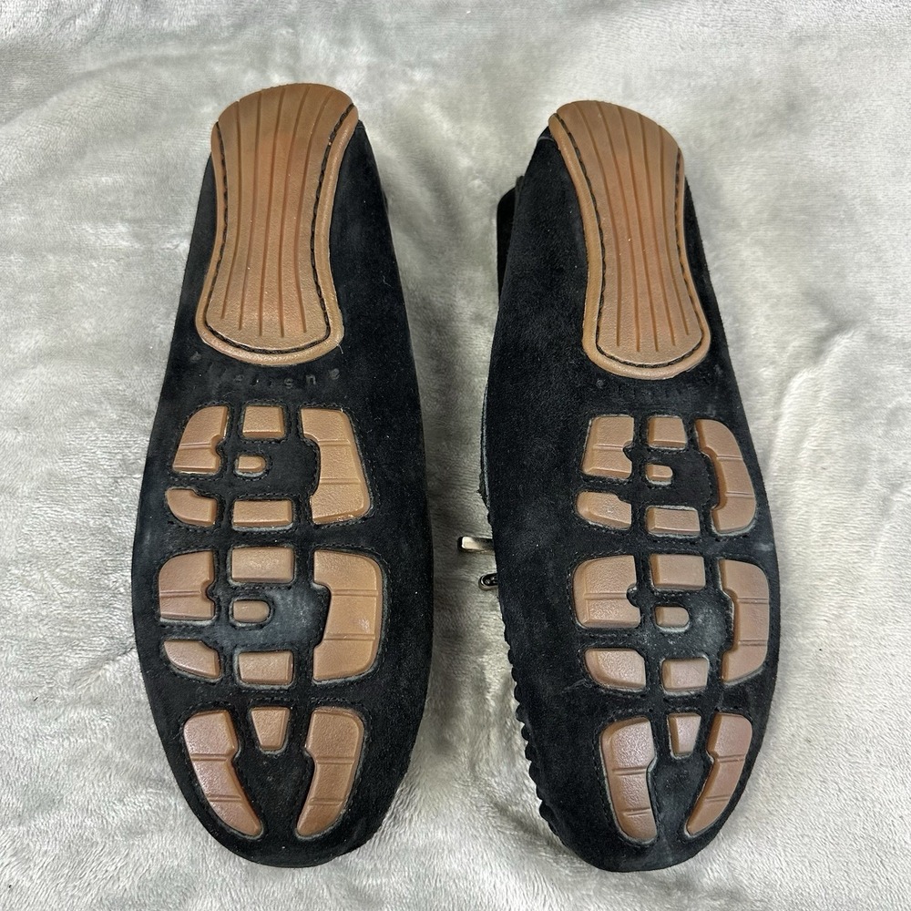 UGG Moccasin Women's 9 Black Slippers Driving Shoes - Picture 6 of 11